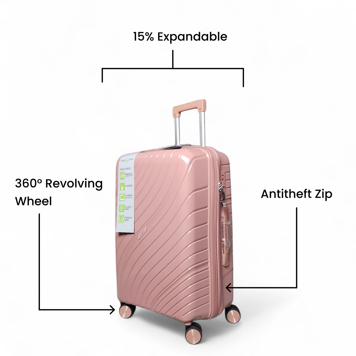 Port Gear - Rose Gold